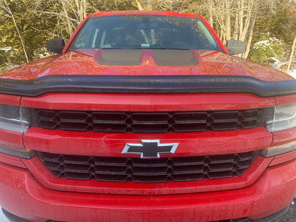 2019-2021 Silverado 1500 Precut Bowtie Emblem Overlay DECALS Compatible With Chevy | FRONT